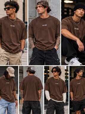 Kill Crew Brown Short Sleeve Logo Tee
